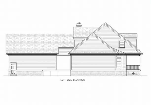 Left side elevation